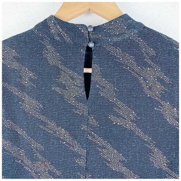 Topshop Lightning Glitter Mini‎ Dress Size 8 - Picture 8 of 14